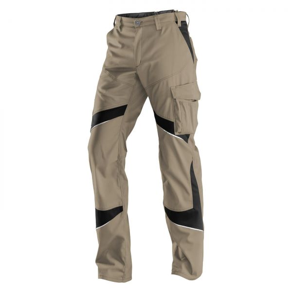 ACTIVIQ Damenhose, Kübler Workwear - 2550 - sandbraun-schwarz