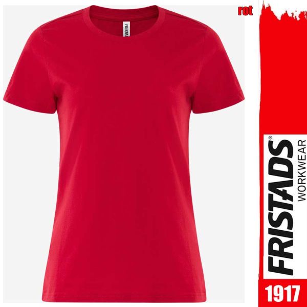 Damen T-Shirt mit feminimem Schnitt und schmalem Kragen, 1917, FRISTADS