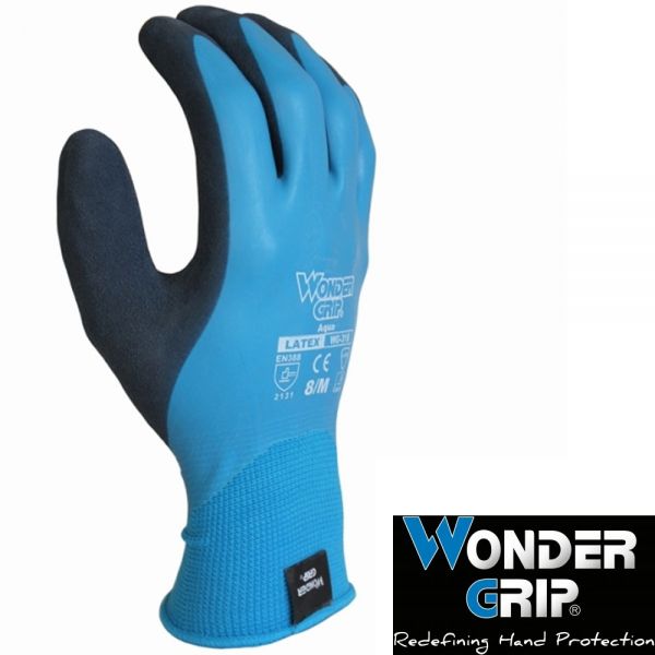 Wondergrip Grip Aqua, (WG-318) - vollbeschichteter Handschuh, wasserdicht