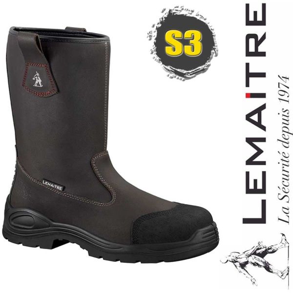 Bau - Lederstiefel S3, Desert,- LEMAITRE