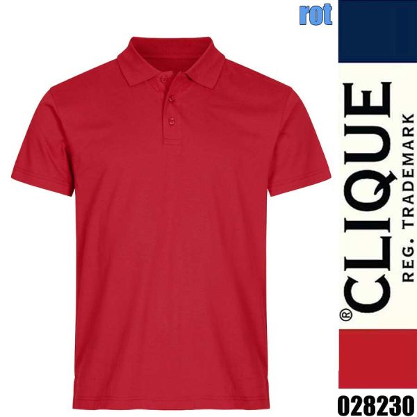 Basic Polo moderne Passform, Clique - 028230