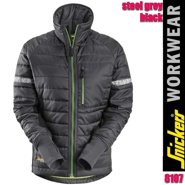 AllroundWork, Wärmeisolierte 37.5®-Damenjacke, Snickers - 8107