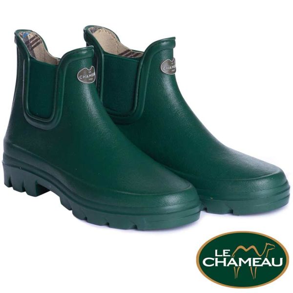 IRIS, Chelsea Boots, grün Gummistiefel, Le Chameau