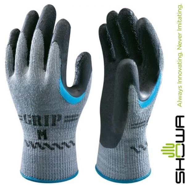 Showa-Regrip Plus Handschuh (NR 330) nahtloses Strickgewebe aus Polyester/Baumwolle