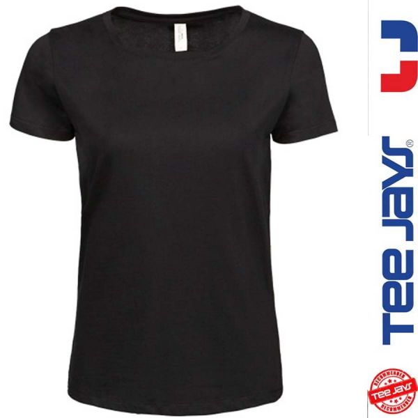 Damen Luxury T-Shirt - TEE-JAYS - TJ5001-schwarz