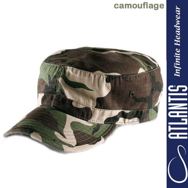 Army Cap, ATLANTIS Headwear,, camouflage