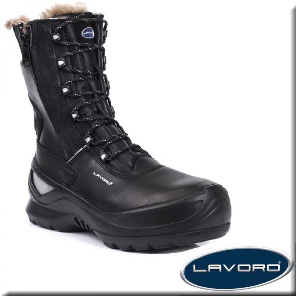 Lavoro Icelandic Kühlhausstiefel - mit Lammfellfütterung