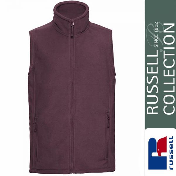 Men's Outdoor Fleece Gilet, Russel - Z8720