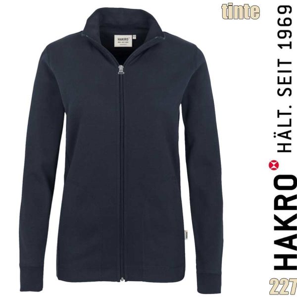 NO. 227 Hakro Damen Interlockjacke, tinte