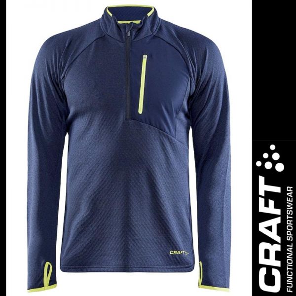 CORE TRIM THERMAL MIDLAYER Man - von CRAFT -blau melange