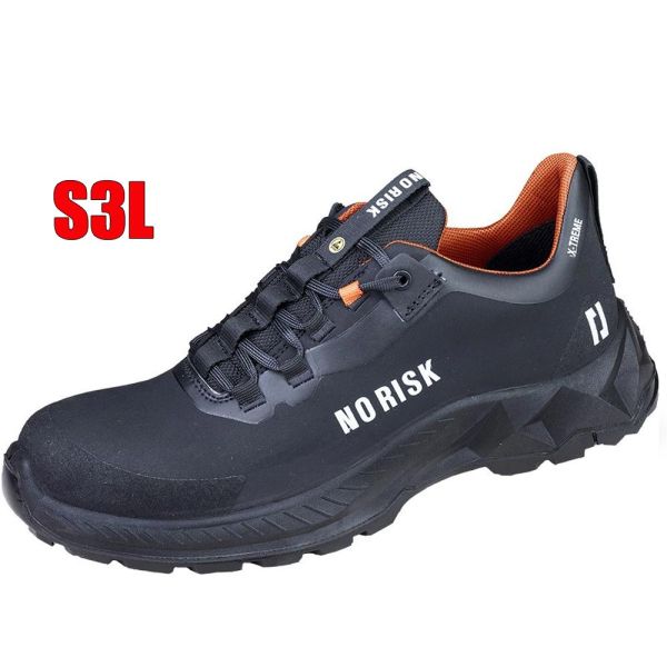 Sicherheitsschuhe NO RISK X-TREME LOW BLACK S3L ESD