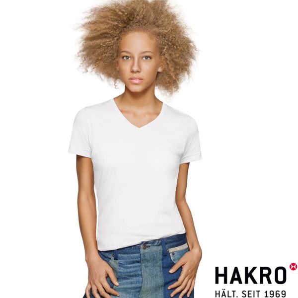 HAKRO 181,Damen V-T-Shirts Performance