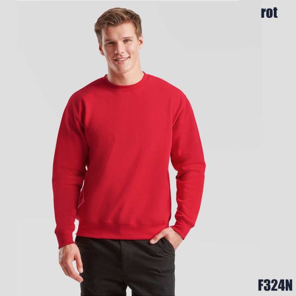 Premium Set in Sweatshirt, Fruit of the Loom - F324N