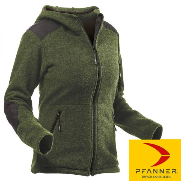 Wooltec Kaputzenjanker Damen - Pfanner - 106698