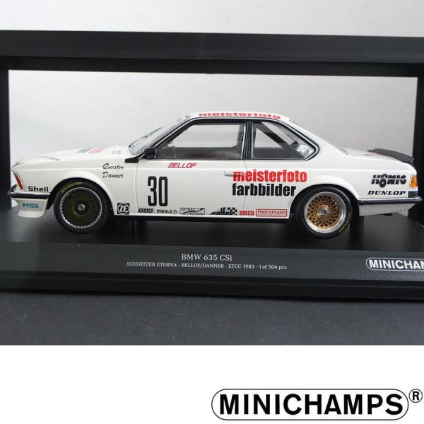 BMW 635 csi Bellof/Danner/Quester 1983 - MINICHAMPS 