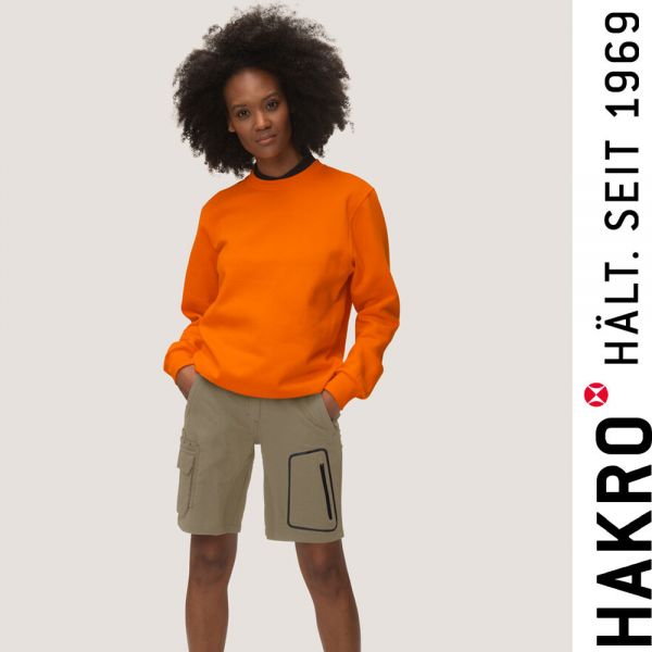 NO. 727 Hakro Damen Active Shorts-khaki