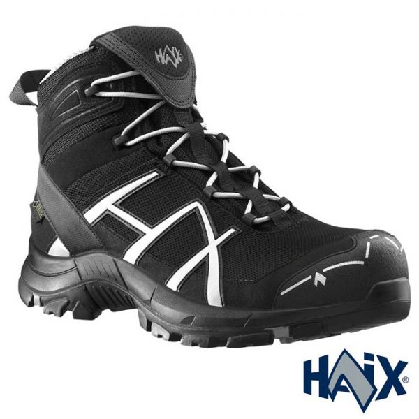 HAIX Black Eagle Safety 40 MID, black/silver, 610019