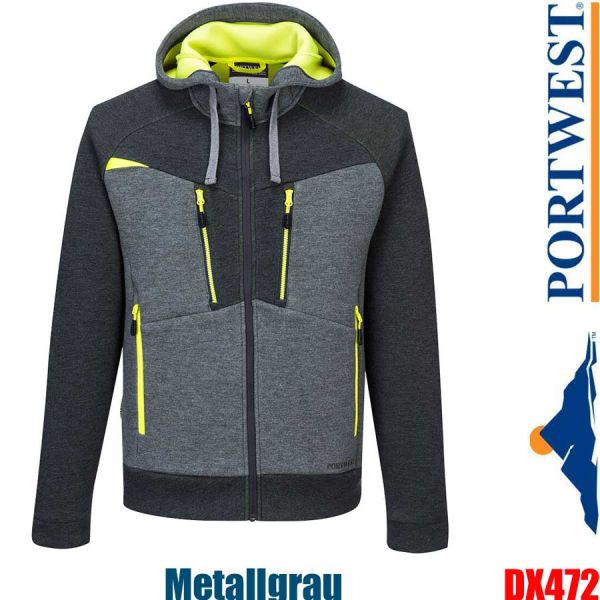 Kapuzenjacke mit Reissverschluss, DX472, PORTWEST