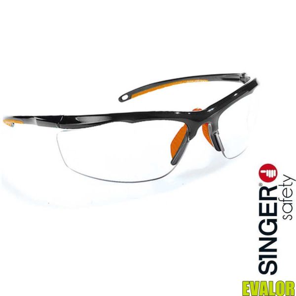 Schutzbrille, klarglas ultrafein und leicht, SINGER Safety EVALOR