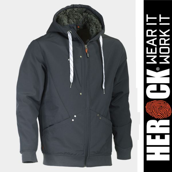 NEYO Softshell Jacke - grau- HEROCK Workwear - 23MJC1704