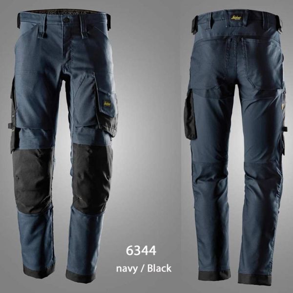 6344 Canvas-Stretchhose, SNICKERS Workwear