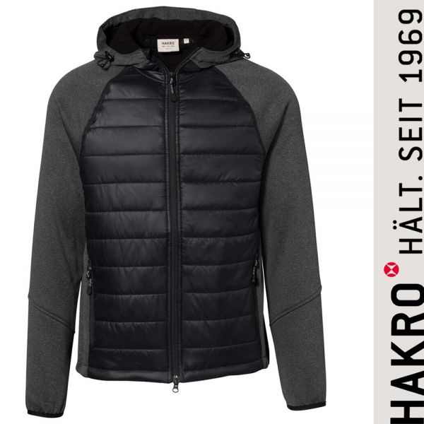 NO. 865 Hakro Hybrid Jacke Maine-schwarz