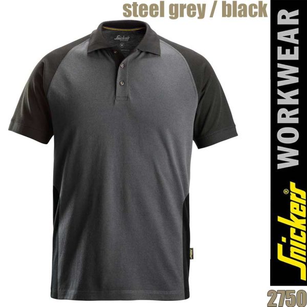 Zweifarbiges Poloshirt, 2750 SNICKERS Workwear