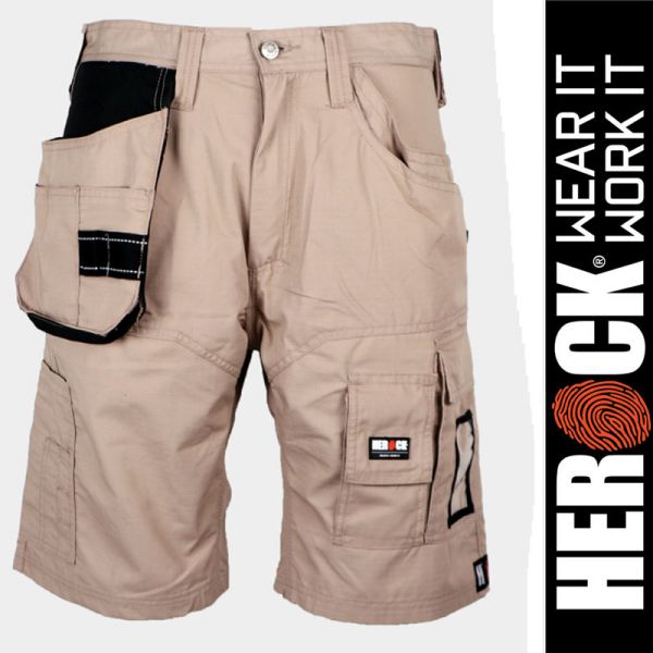 Arbeitsshorts - BATUA - Herock Workwear - 23MBM1701-beige