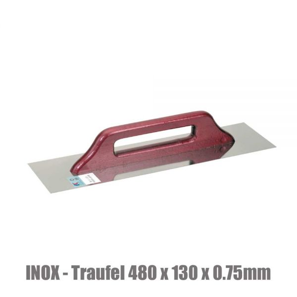 Traufel INOX - 480 x 130 x 0.75 