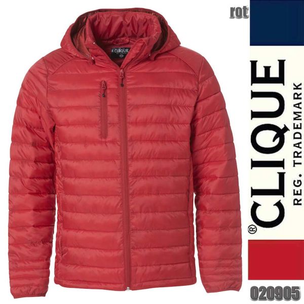 Hudson Junior Steppjacke für Kinder, Clique - 020905, rot