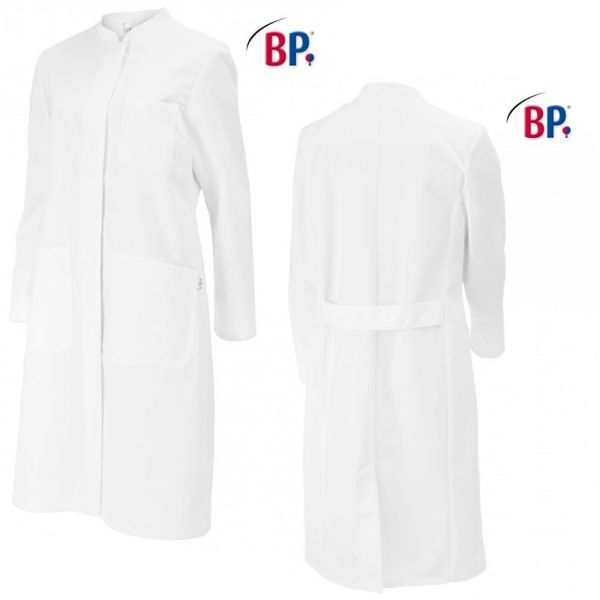 BP® Mantel 1614 485 21 Damen in weiß aus strapazierfähigem Mischgewebe