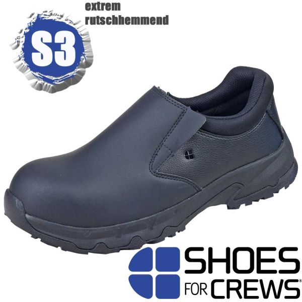 Sicherheits-Schlupfschuh, S3, SHOES FOR CREWS, Brandon, black