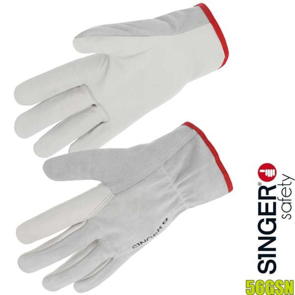 Rindsleder Handschuh, Rinds Spaltleder SINGER Safety 56GSN