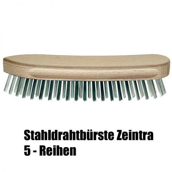 Stahldrahtbürste Zeintra 1529/5B 5 Reihen