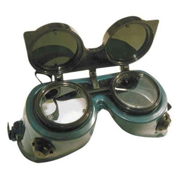 Schweisser-Korbschutzbrille IR/UV5, EN 175 Kat. II,-