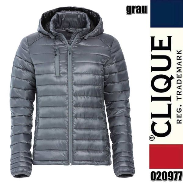 Hudson Ladies moderne Damen Steppjacke, Clique - 020977, grau