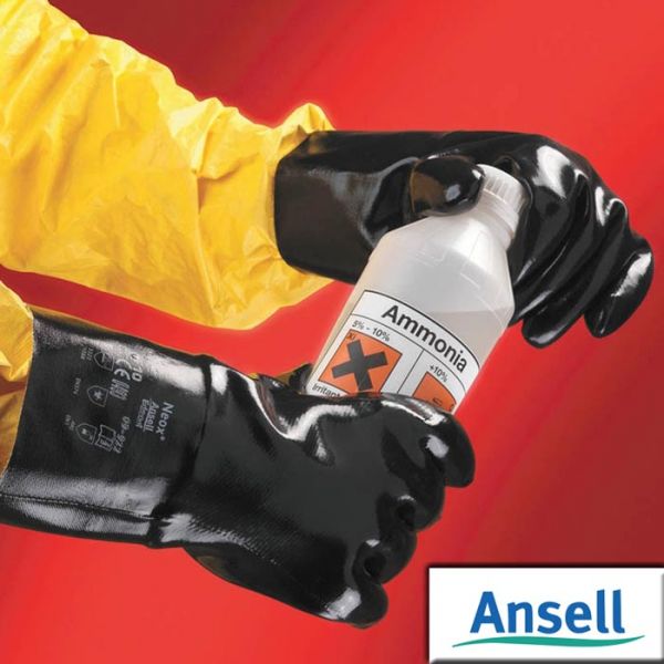 Ansell Neox®-Handschuhe Scorpio, hochwertige Neoprene-Beschichtung auf Jersey-Baumwollfutter 355 mm