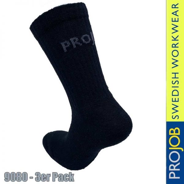 Frottee - Socken, 3 er Pack, PRO JOB, 9080