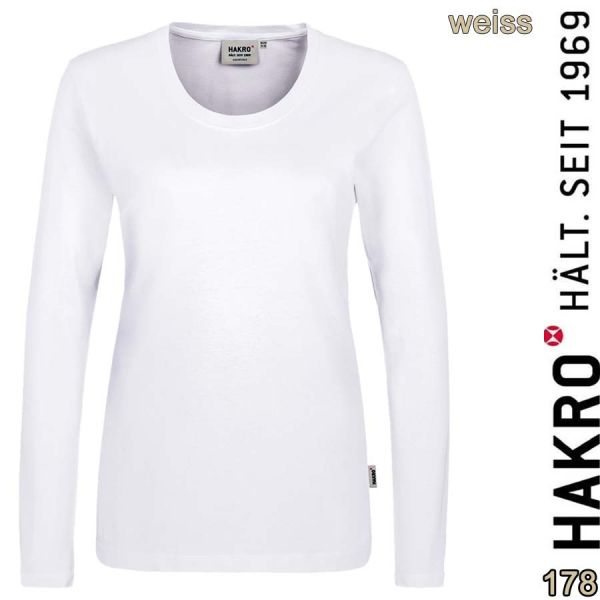 NO. 178 Hakro Damen Longsleeve Classic