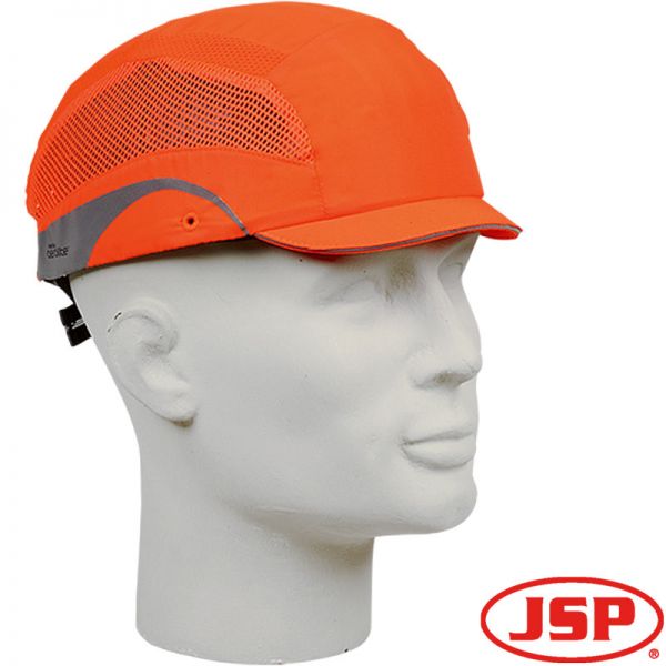 Anstoss-Schirmmütze -leuchtorange - HARD CAP AEROLITE JSP