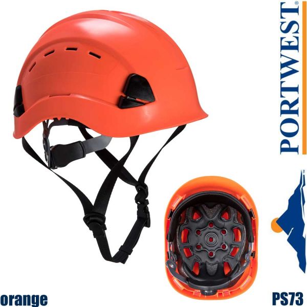 Bergsteiger Helm, Endurance, PS73, Portwest,orange