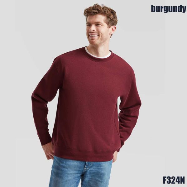 Premium Set in Sweatshirt, Fruit of the Loom - F324N