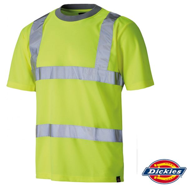 T-Shirt - Warnschutz - DICKIES - leuchtgelb - DK22080