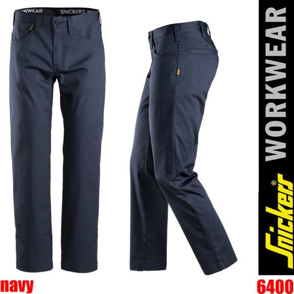 Service Chino Arbeitshose, 6400, SNICKERS Workwear