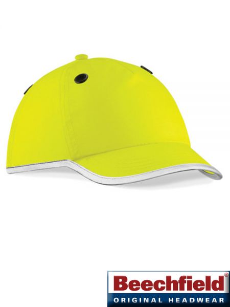 Schirmmütze HI-Viz EN812 Bump Cap, Beachfield, B535