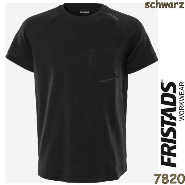 T-Shirt aus Bio Baumwolle, 7820, FRISTADS, 300502