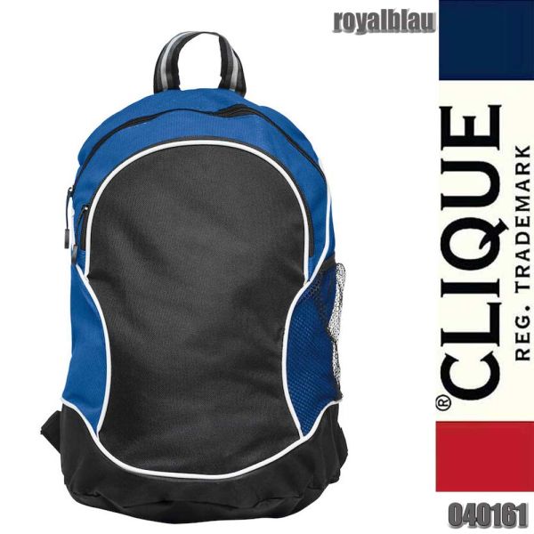 Basic Backpack sportlicher Rucksack, Clique - 040161, royalblau