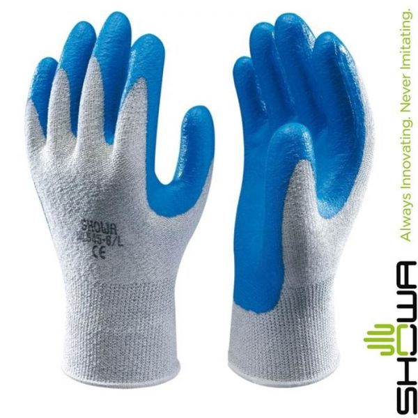 Showa Nitril Dyneema Palm Fit (545), Nitrilbeschichteter Schnittschutzhandschuh (Klasse 2)