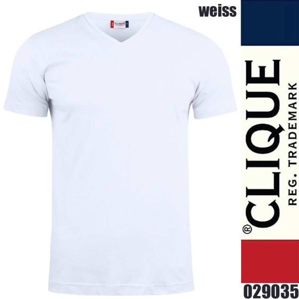 Basic-T V-neck, T-Shirt, Clique - 029035