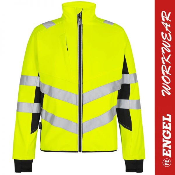 Safety Arbeitsjacke 1544 - ENGEL Workwear-gelb-schwarz